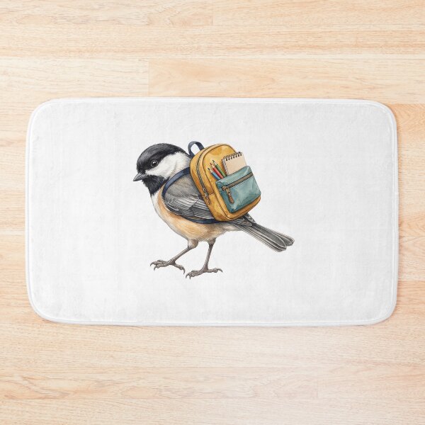 Item preview, Sweet Chickadee School Backpack designed and sold by Roy & Tiffany.