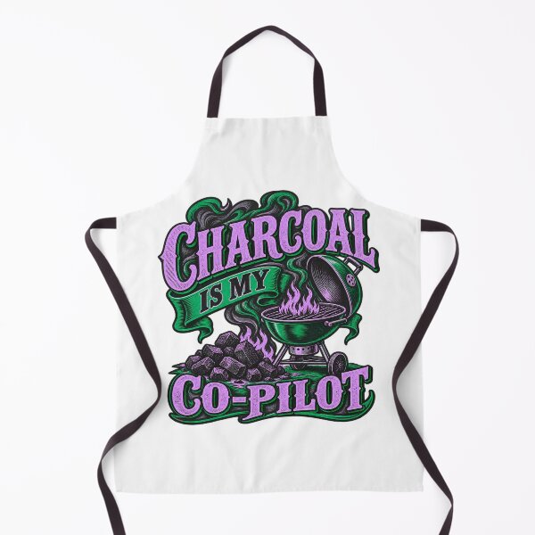 Item preview, Charcoal Is My Co Pilot - Funny Charcoal BBQ designed and sold by PWD-Design.
