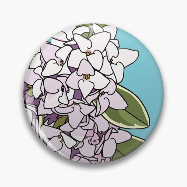 Item preview, Soft Pink Daphne Odora Botanical Illustration - Delicate Winter Daphne Flowers designed and sold by Caterina@.