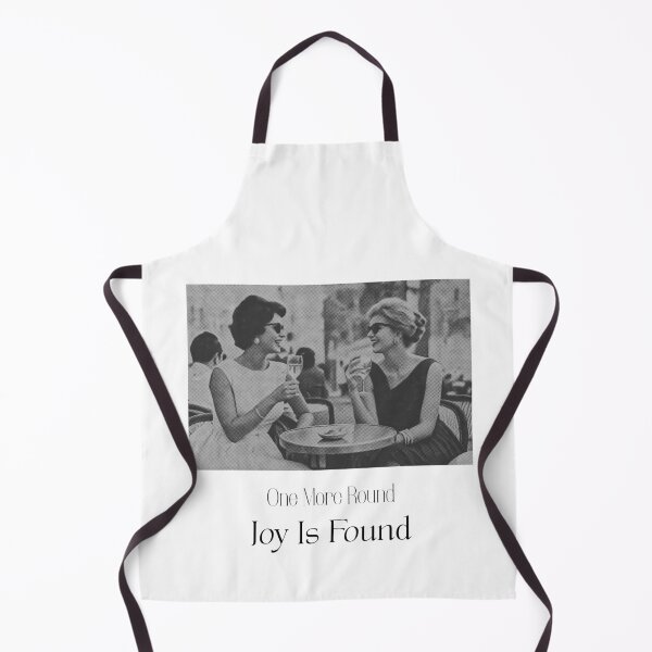 Item preview, One More Round Joy Is Found | Retro Girls Night Drinking Quote designed and sold by luckyhue.