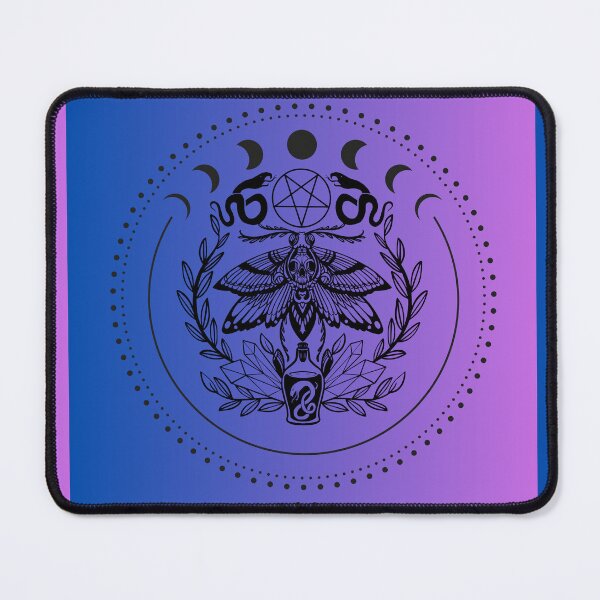 Item preview, Purple Blue witchy moths designed and sold by CursedButCute1.