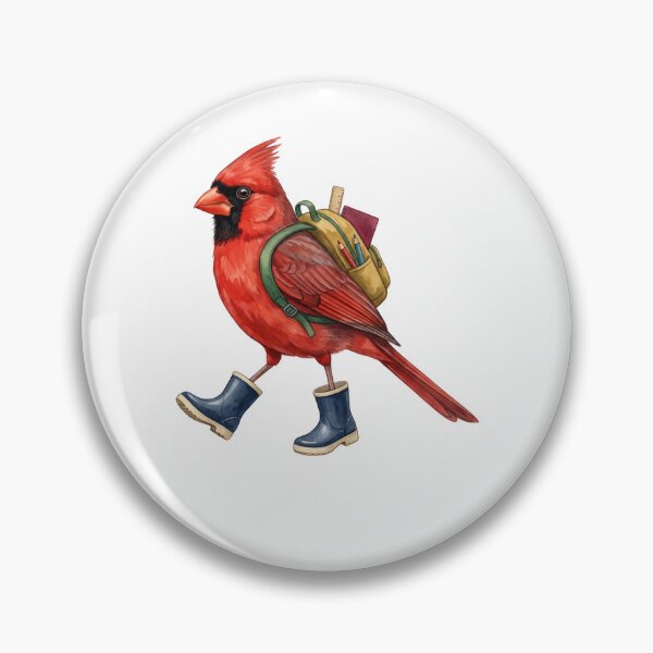 Item preview, Walking Red Cardinal Boots designed and sold by Tiffany Roy.
