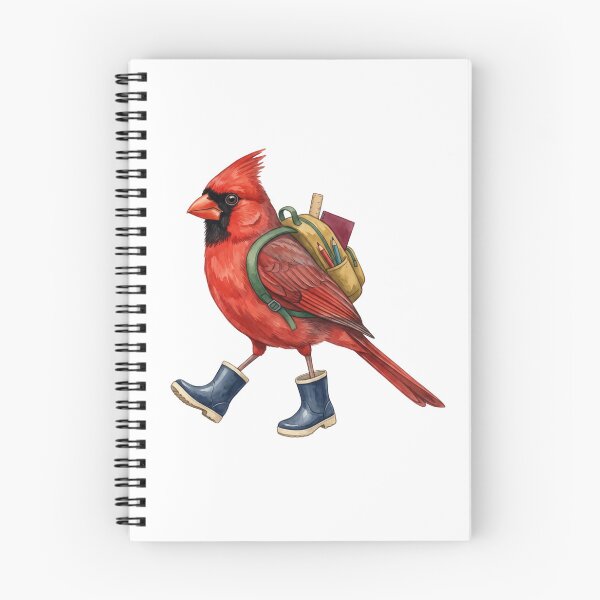 Item preview, Walking Red Cardinal Boots designed and sold by Tiffany Roy.
