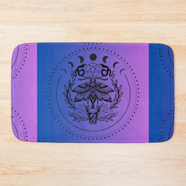 Item preview, Purple Blue witchy moths designed and sold by CursedButCute1.