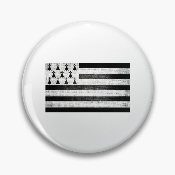 Item preview, Brittany Flag designed and sold by Jansdtiftsowich.