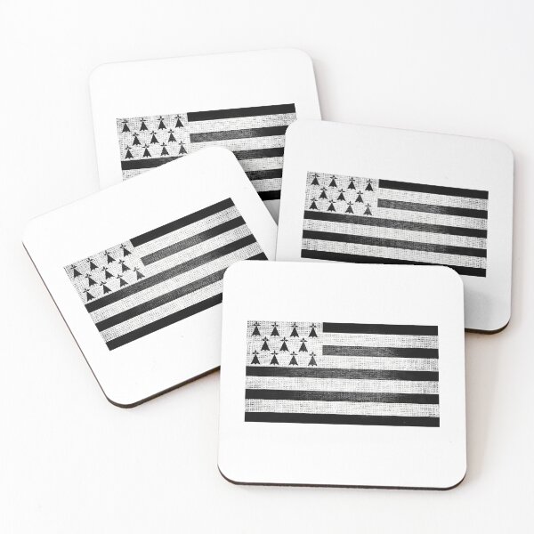 Item preview, Brittany Flag designed and sold by Jansdtiftsowich.