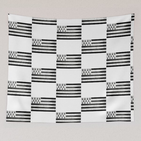 Item preview, Brittany Flag designed and sold by Jansdtiftsowich.