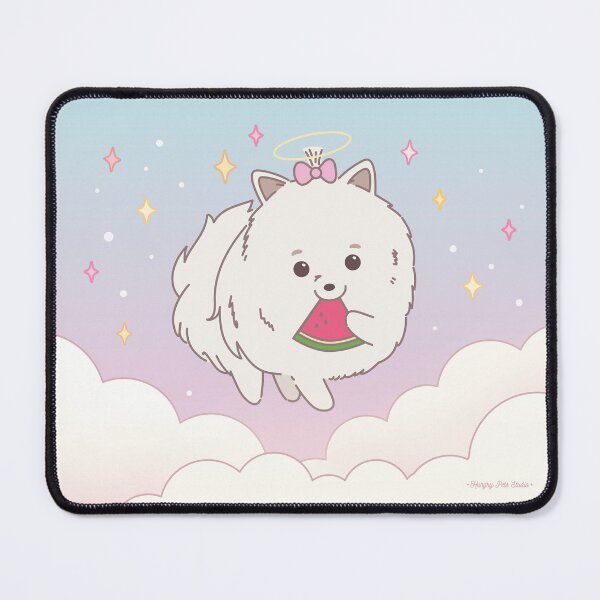 Item preview, Hangry Pomeranian designed and sold by hungrypetsstudio.