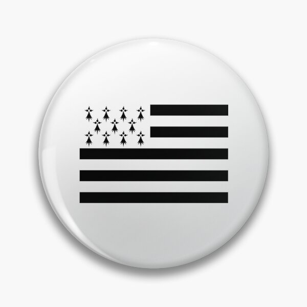 Item preview, Brittany Flag designed and sold by Jansdtiftsowich.
