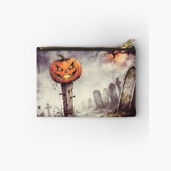 Item preview, Spooky Halloween cemetery designed and sold by MagelliShop.