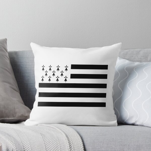 Item preview, Brittany Flag designed and sold by Jansdtiftsowich.