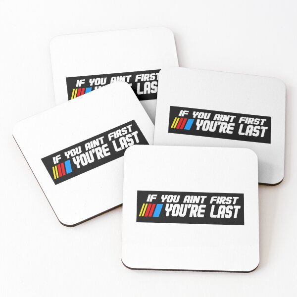 Item preview, If You Aint First Youre Last Racing Bumper Sticker designed and sold by gulouonneyi.