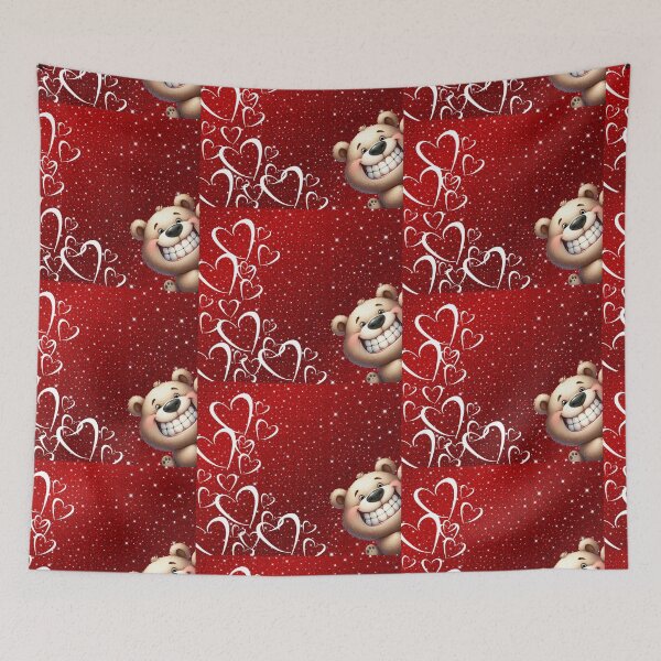 Item preview, valentine teddy bear designed and sold by MIKEASHOP156.