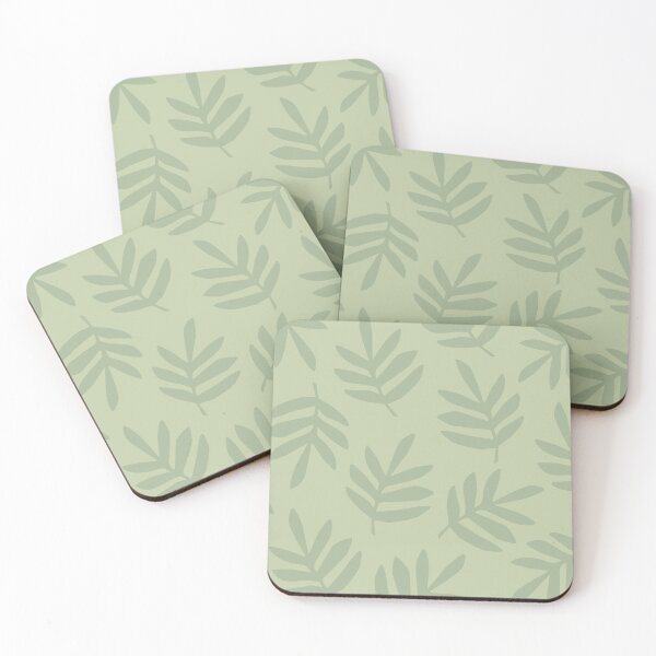 Item preview, Nature inspired Green Leaf Pattern designed and sold by GemsAnatomy.