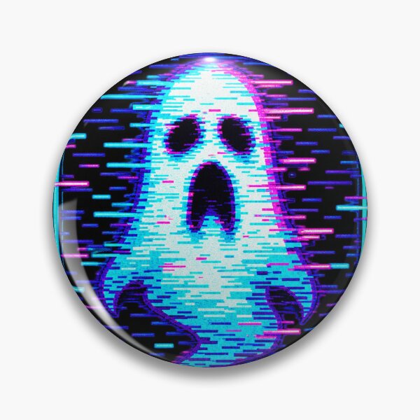 Item preview, Ghost Transmission – Haunted Neon Broadcast designed and sold by JupiterGlitchEmpire.