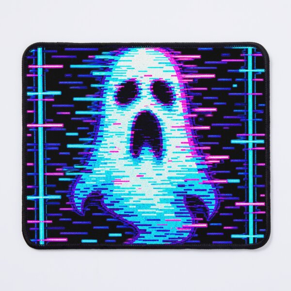 Item preview, Ghost Transmission – Haunted Neon Broadcast designed and sold by JupiterGlitchEmpire.