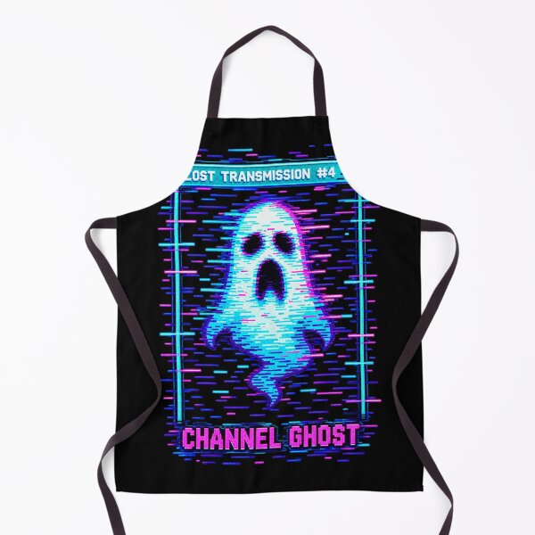 Item preview, Ghost Transmission – Haunted Neon Broadcast designed and sold by JupiterGlitchEmpire.