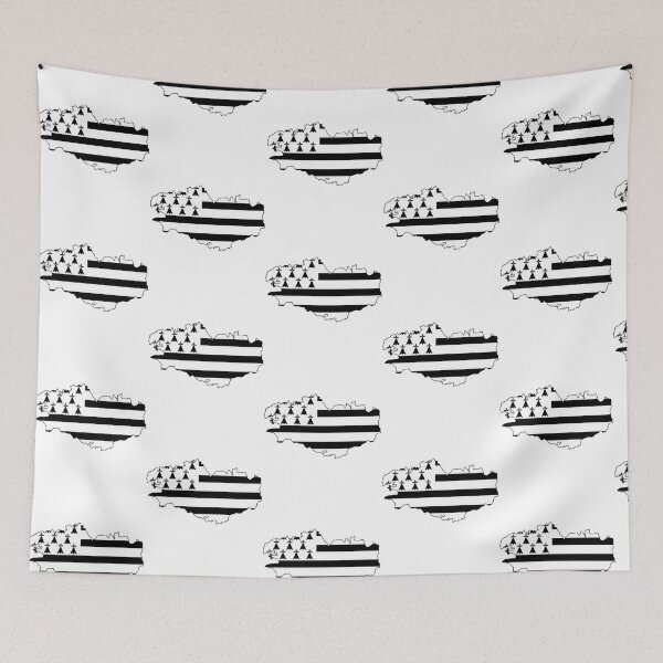Item preview, Brittany France Flag designed and sold by Jansdtiftsowich.
