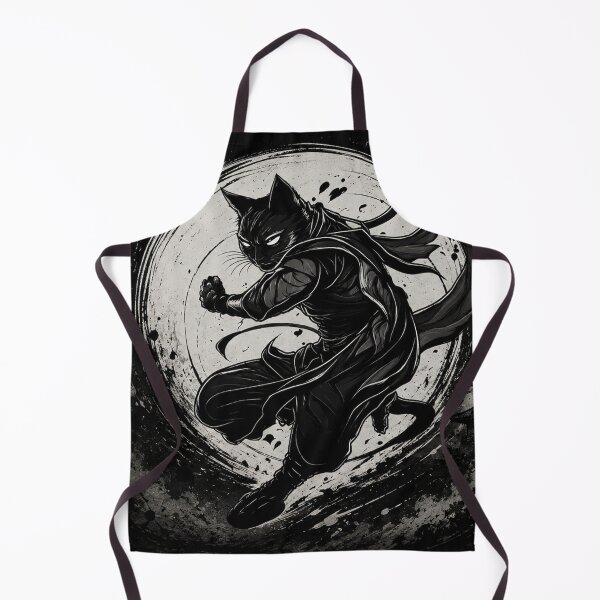 Item preview, Ninja Black Cat designed and sold by Fei Long Design Hub.