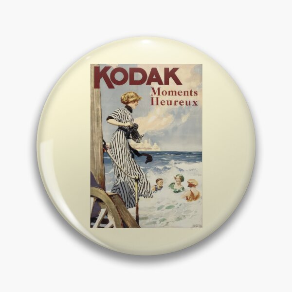 Item preview,  Vintage French The Kodak Girl Poster designed and sold by stevepaint.