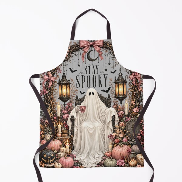 Item preview, stay Spooky halloween boo ghost designed and sold by Starry Night Creative Art.