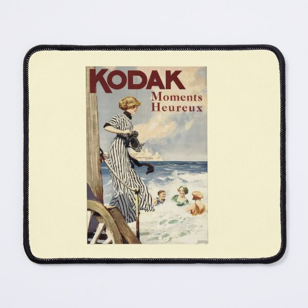 Item preview, Vintage French The Kodak Girl Poster designed and sold by stevepaint.