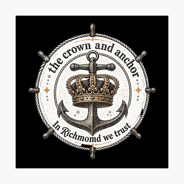Item preview, The crown and anchor designed and sold by Olena Du.