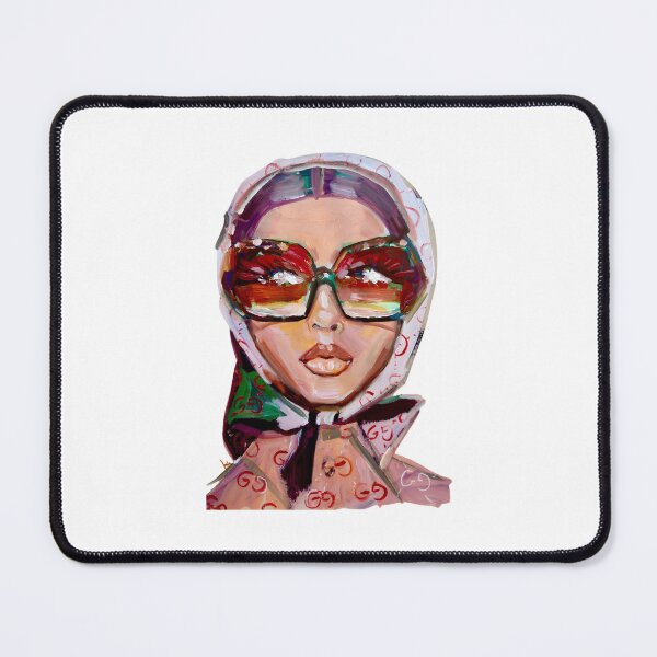 Item preview, Fashion illustration woman oversized sunglasses designed and sold by Atelier 44.