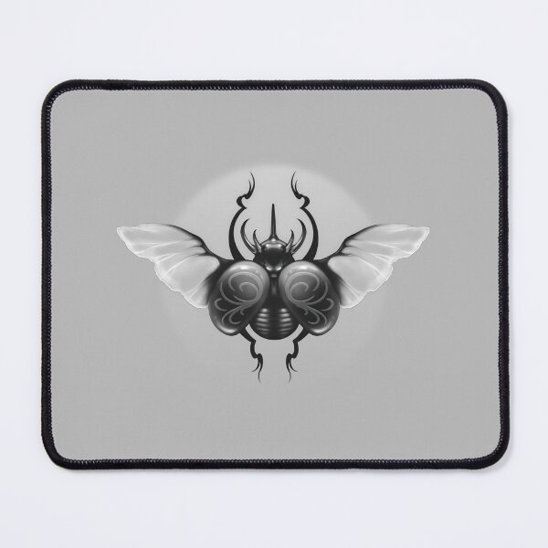 Item preview, Gothic Rhino Beetle Tattoo designed and sold by amidst-no-whale.