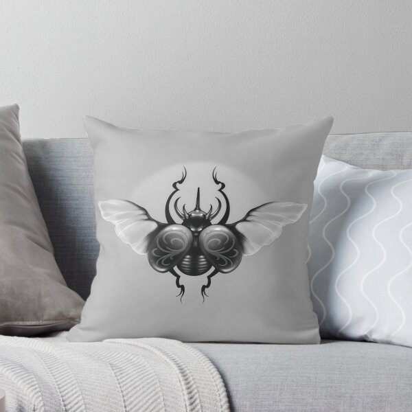Item preview, Gothic Rhino Beetle Tattoo designed and sold by amidst-no-whale.