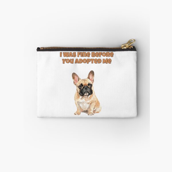 Item preview, Sarcastic French Bulldog Adoption Humor Art designed and sold by NatureUnleashed.