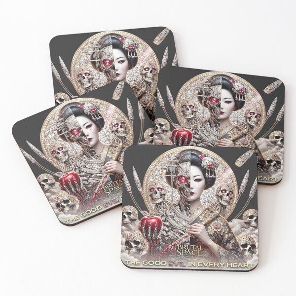 Item preview, Split Geisha Holding Dagger Apple designed and sold by Voodoo Store Paranormal Collections.