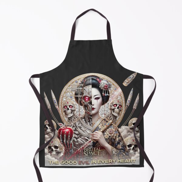 Item preview, Split Geisha Holding Dagger Apple designed and sold by Voodoo Store Paranormal Collections.