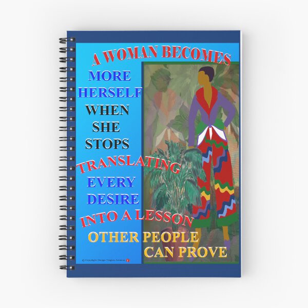 Item preview, "A WOMAN BECOMES MORE HERSELF" no.20 designed and sold by VAVibrationArt.