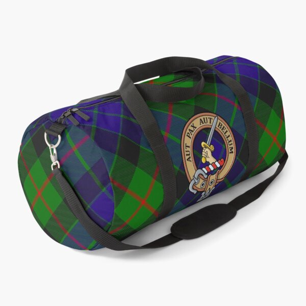 Item preview, Clan Gunn Crest over Tartan designed and sold by sifis.