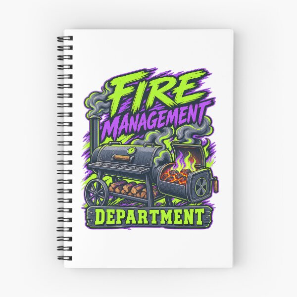 Item preview, Fire Management Department - Funny BBQ Pitmaster designed and sold by PWD-Design.