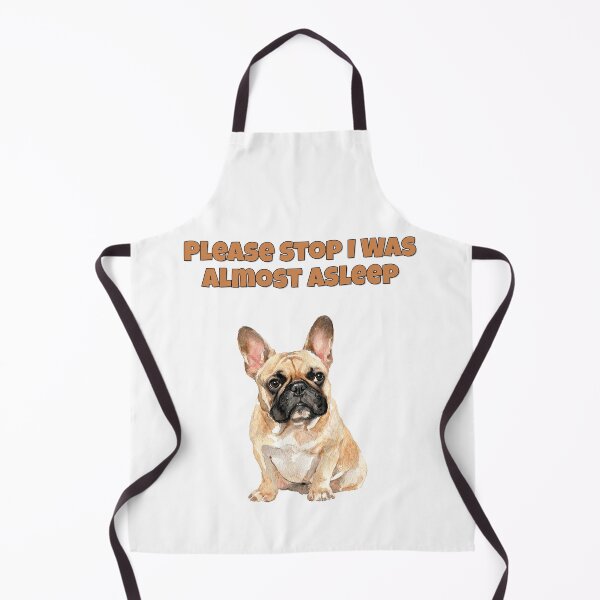 Item preview, French Bulldog Nap Interrupted Funny Dog Art designed and sold by NatureUnleashed.
