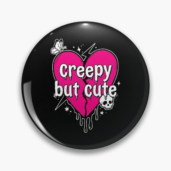 Item preview, Creepy But Cute Heart Scene Emo Aesthetic designed and sold by Say It With Ink.