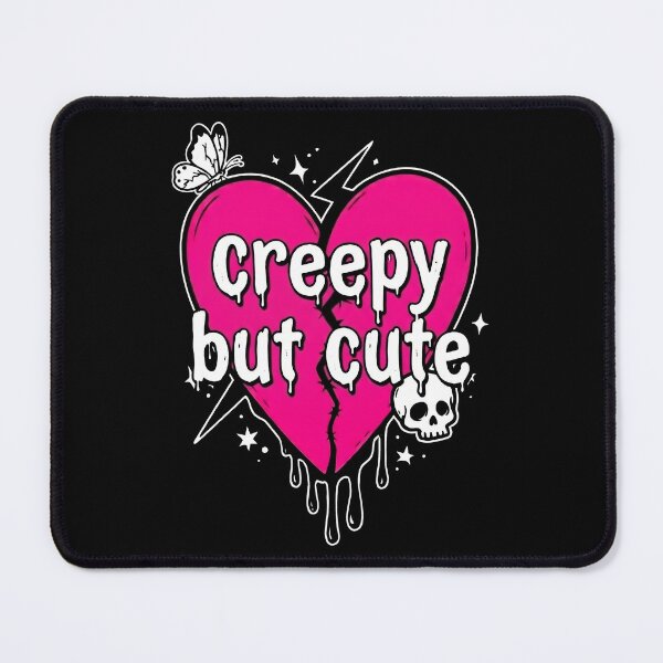 Item preview, Creepy But Cute Heart Scene Emo Aesthetic designed and sold by Say It With Ink.