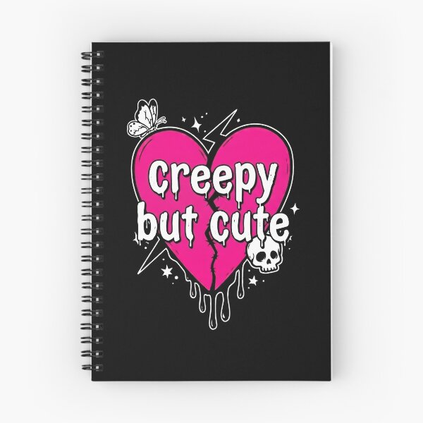 Item preview, Creepy But Cute Heart Scene Emo Aesthetic designed and sold by Say It With Ink.