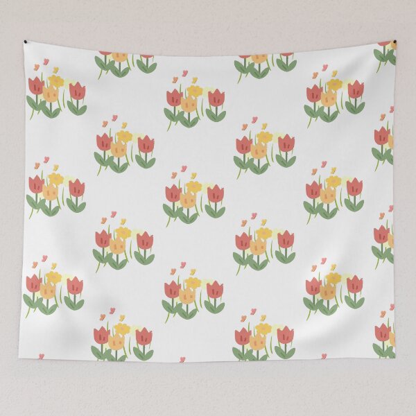 Item preview, Tulips and butterflies designed and sold by HeyLittleMe.