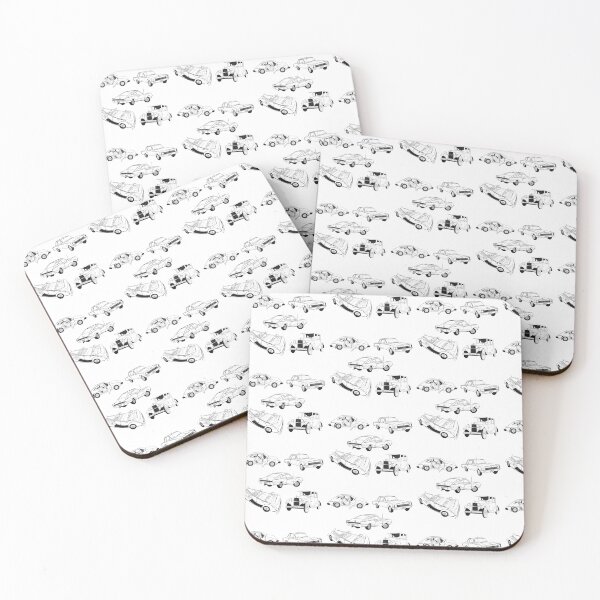 Item preview, Classic Car Pattern designed and sold by noodaliesaloon.