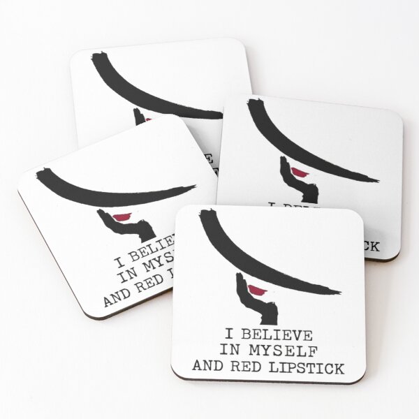 Item preview, I Believe In Myself And Red Lipstick designed and sold by Lovely Elen.