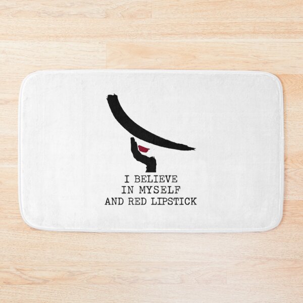 Item preview, I Believe In Myself And Red Lipstick designed and sold by Lovely Elen.