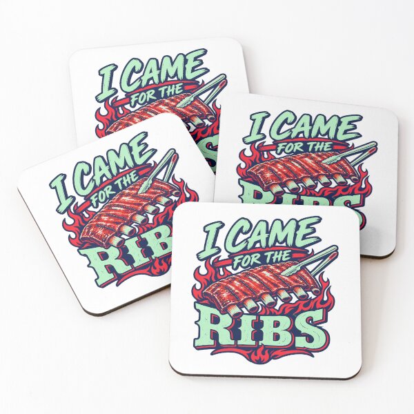 Item preview, I Came For The Ribs - Funny BBQ Ribs designed and sold by PWD-Design.