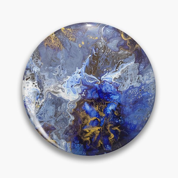 Item preview, The Mystery of the Depths - Fluid Abstract Art F. Barakatt designed and sold by F. Barakatt Studio.