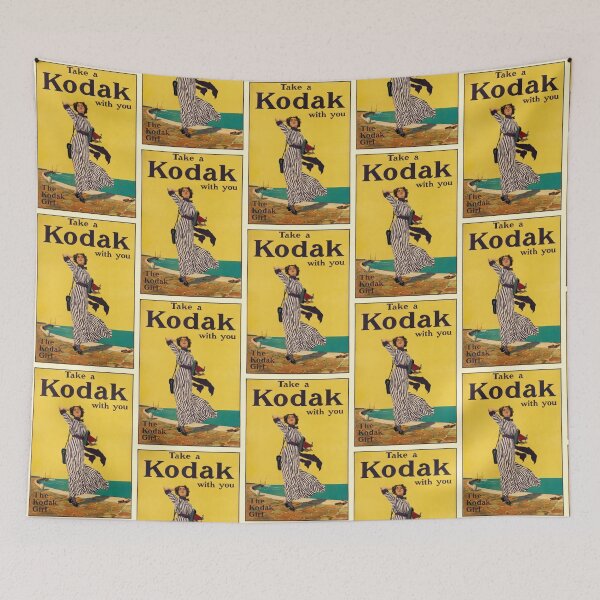 Item preview, Vintage The Kodak Girl Poster designed and sold by stevepaint.