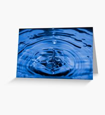 Wasser Greeting Card