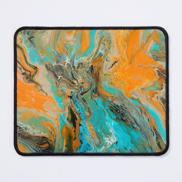 Item preview, Forbidden Reefs - Fluid Abstract Art F. Barakatt designed and sold by F. Barakatt Studio.