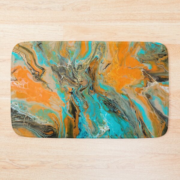 Item preview, Forbidden Reefs - Fluid Abstract Art F. Barakatt designed and sold by F. Barakatt Studio.